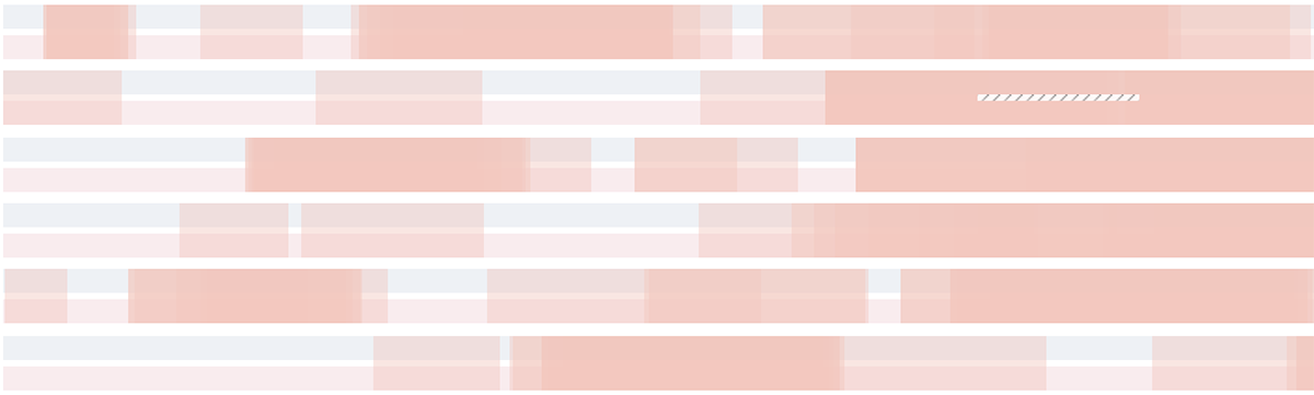 Example view of imported segments