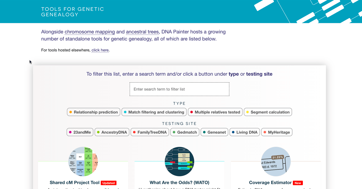 DNA Painter | Tools at DNA Painter