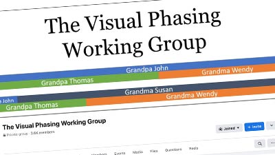 Visual phasing spreadsheet